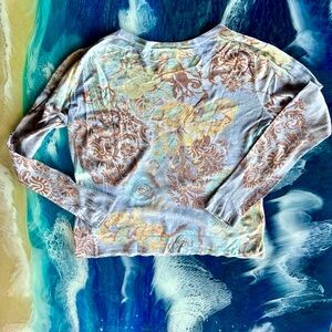 Talbots‎ Cotton Pullover Sweater Women Size Small Lightweight Washable